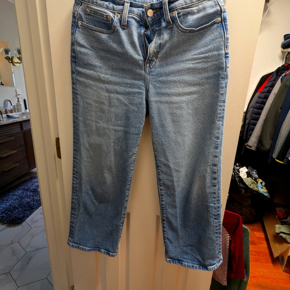 JCrew Slim Wide Jeans